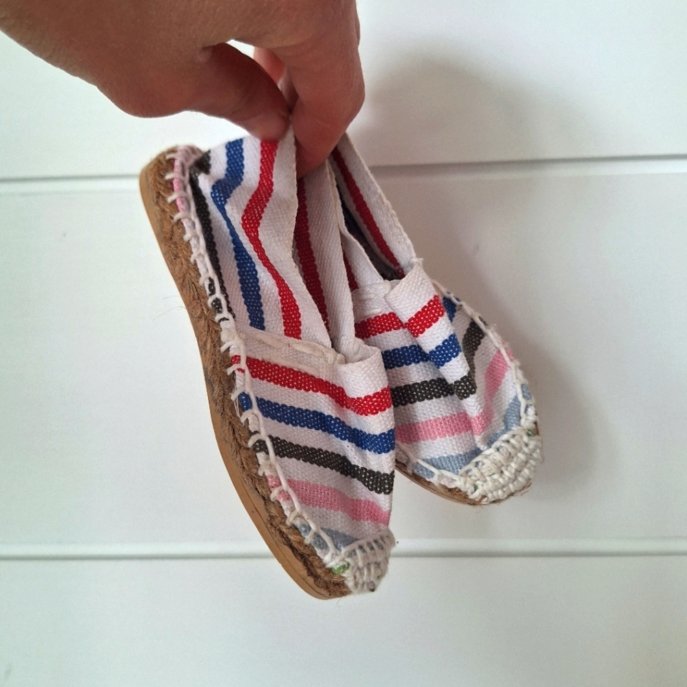 Striped Kids Espadrilles